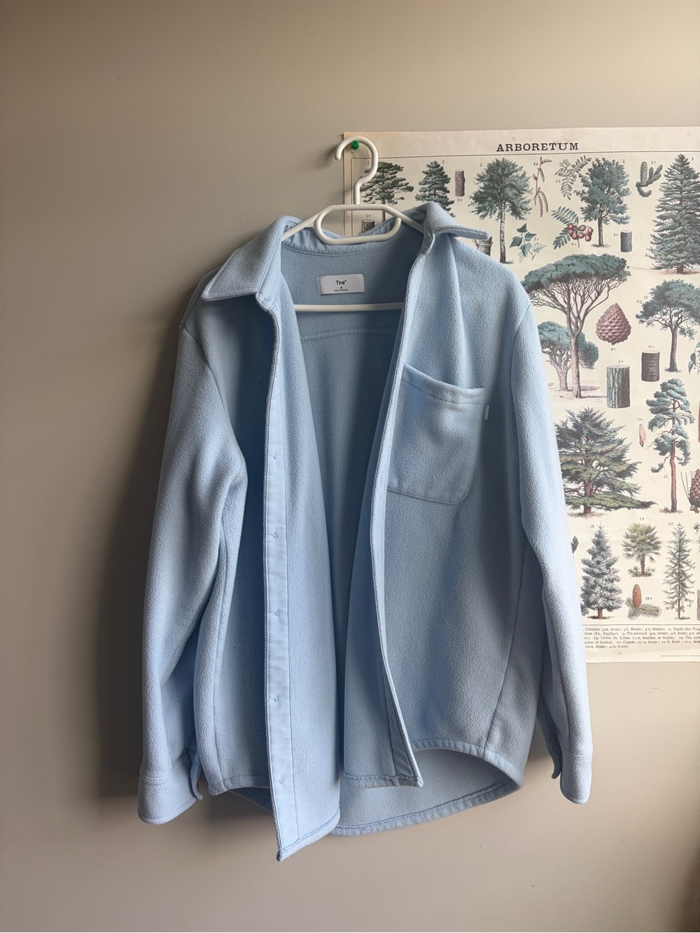 TNA Polar Fleece Button-up shirt medium